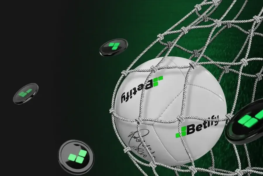 Paris sportifs Betify : ballon dans les filets aux couleurs de la marque